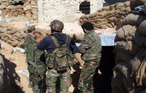 کشف مین های اسرائیلی از مخفیگاه های تروریست ها در حرستا توسط ارتش سوریه