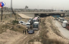 بالفيديو... تجهيز حافلات تقل  1053 شخصا بينهم 239 ارهابيا من جوبر وزملكا وعربين وعين ترما