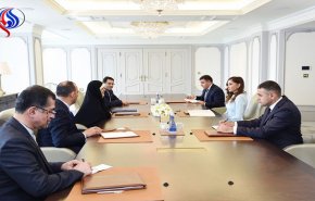 مساعد الرئيس الايراني للمرأة والاسرة تلتقي النائبة الاولى لرئيس جمهورية اذربيجان