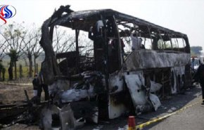 مقتل 20 مهاجرا من ميانمار بحريق حافلة في تايلند