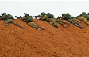 آماده‌باش نظامیان صهیونیست در اطراف غزه