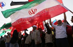 العلم الايراني يرفرف في قطاع غزة