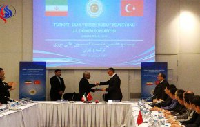 إيران وتركيا توقعان وثيقة نهائية بشأن الحدود المشتركة