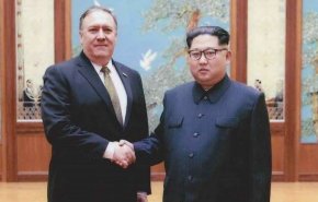 انتشار تصویر دیدار رهبر کره شمالی و پامپئو برای اولین بار