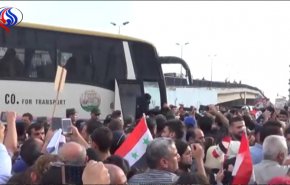بالفيديو: وصول محرري قرية اشتبرق إلى اللاذقية