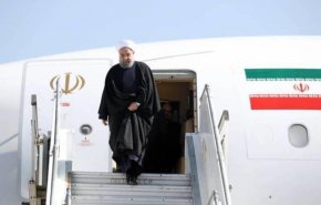 الرئيس روحاني يصل سبزوار لافتتاح 41 مشروعا اقتصاديا