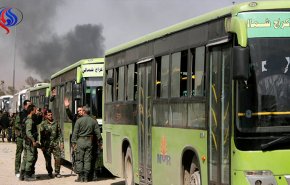 إخراج 122 حافلة تقل مئات الإرهابيين من الرستن