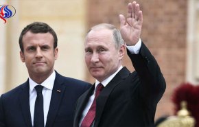 بوتين وماكرون يبحثان التسوية السورية والاتفاق النووي