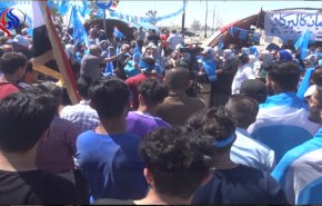 تواصل الاحتجاجات في كركوك على نتائج الانتخابات +فيديو