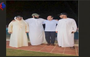 ماذا يفعل ابناء زايد وسلمان وعيسى عند السيسي؟+صورة

