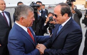 الرئيس المصري يبحث مع ملك الأردن الأوضاع في سوريا وفلسطين
