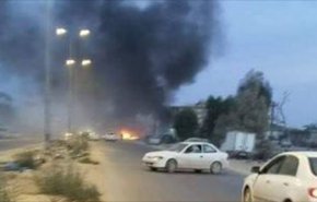 قتلى وجرحى بإنفجار سيارة مفخخة وسط بنغازي
