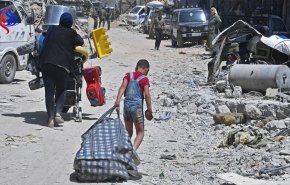 بدء عودة السكان المدنيين إلى مخيم اليرموك في دمشق