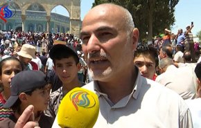 مئات الآلاف يحتشدون في المسجد الاقصى احياء ليوم القدس العالمي+فيديو