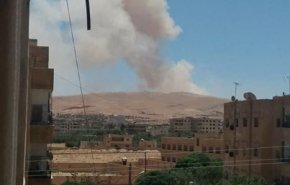 تضارب الانباء حول اسباب انفجارات منطقة القطيفة بريف دمشق