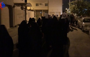 الشاخورة البحرينية تخرج في مسيرات منددة بالمداهمات