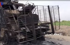 شاهد اليمنيون يقصمون ظهر قوى العدو السعودي بالحديدة