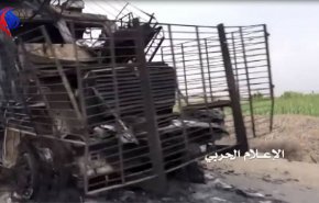 نیروهای یمنی متجاوزان سعودی را در  الحدیده زمین گیر کردند + ویدئو