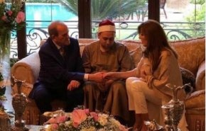 بالصور: زواج ستينية سورية بملياردير مصري يشعل مواقع التواصل!