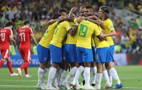 صعود برزیل مقابل صربستان با قضاوت داور ایرانی