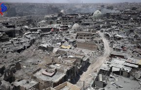 بدء رفع الأنقاض بعد عام من إعلان استعادة الموصل من داعش