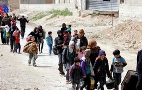 فيديو؛ الاهالي يخرجون من ريف درعا عبر الممرات الآمنة