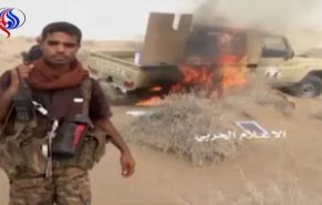 فيديو؛ مشاهد جديدة لخسائر قوات العدوان في التحيتا غربي اليمن