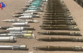 شاهد؛جيش سوريا يضبط اسلحة من صنع