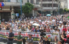 شاهد: دارالبيضاء تتظاهر ضدقمع النشطاء المعارضين