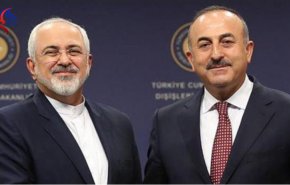 بعد  إعادة انتخابه.. ظريف يهنئ جاويش أوغلو 