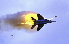 سقوط یک فروند هواپیمای نظامی سعودی
