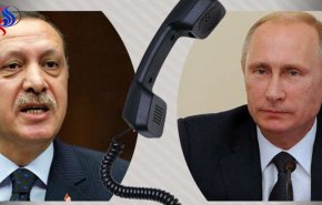 بوتين وأردوغان يبحثان هاتفيا تطورات سوريا ويتفقان على عقد لقاء