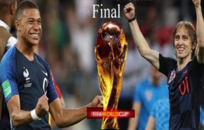 تغطية مباشرة لنهائي كأس العالم بين فرنسا وكرواتيا 
