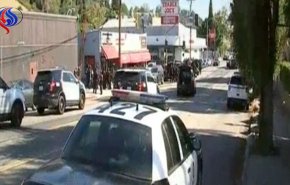 حادثه در «هالیوود»؛ پلیس از بیم گروگانگیری فروشگاهی را محاصره کرد