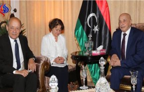 رئيس مجلس النواب الليبي يبحث مع وزير خارجية فرنسا مستجدات الأزمة الليبية