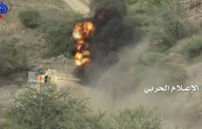 تدمير دبابة وآلية للجيش السعودي في عسير