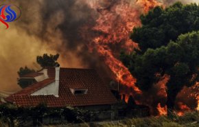 ارتفاع حصيلة ضحايا الحرائق في اليونان الى 88 قتيلاً+فيديو