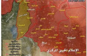 الخريطة والتفاصيل:سقوط مشروع الحزام الصهيوني جنوب سوريا