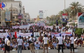 تظاهرات أهالي الحديدة ضدجرائم السعودية واختطاف النساء 