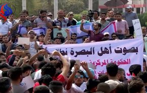 شاهد .. تواصل الاحتجاجات و الاعتصامات في البصرة