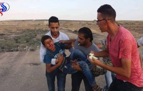 إصابة طفل فلسطيني برصاص الاحتلال شرق غزة