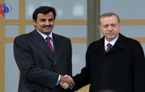 بالفيديو.. رد فعل أردوغان لحظة وصول أمير قطر