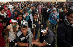 189 فلسطینی در غزه زخمی شدند