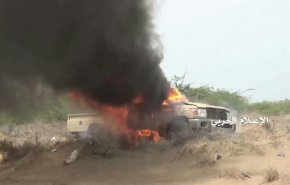 قتلى وتدمير آليتين للغزاة والمرتزقة في الساحل الغربي اليمني