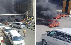 اعتراضات گسترده یمنی ها در عدن علیه "منصور هادی" + فیلم