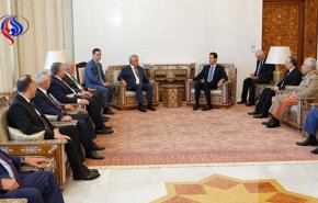 رؤسای جمهور سوریه و آبخازیا در دمشق دیدار کردند