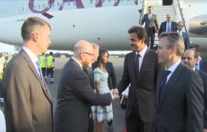 أمير قطر يصل إلى ألمانيا
