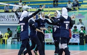 منتخب سيدات ايران لكرة الطائرة يهزم بطل رومانيا
