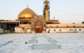 إتمام فرش حرم الإمامين العسكريين (ع) بالرخام الإيراني
