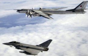 رهگیری جنگنده‌های روسی توسط جت‌های انگلیسی

